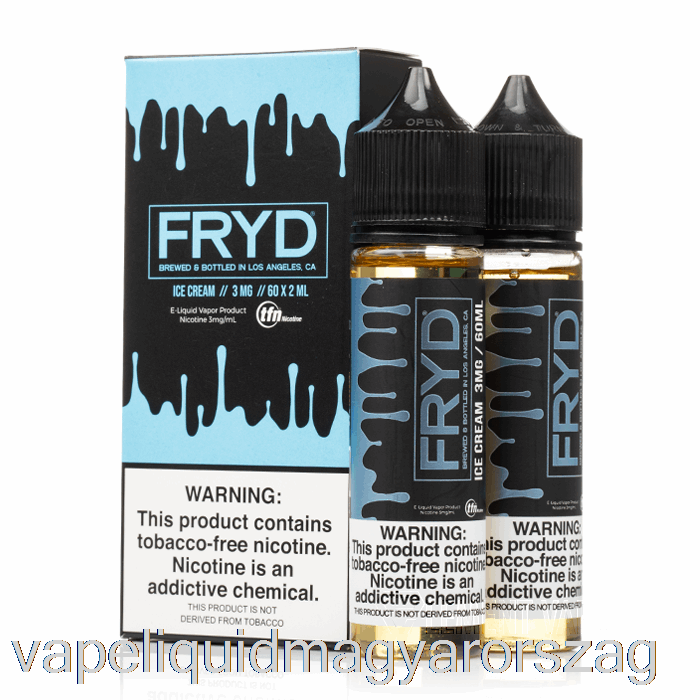 Fagylalt - Fry E-liquid - 120ml 6mg Vape Toll